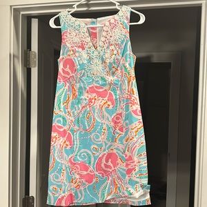 Lilly Pulitzer Shift Dress Jellies Be Jammin Style# 84321 Size 2